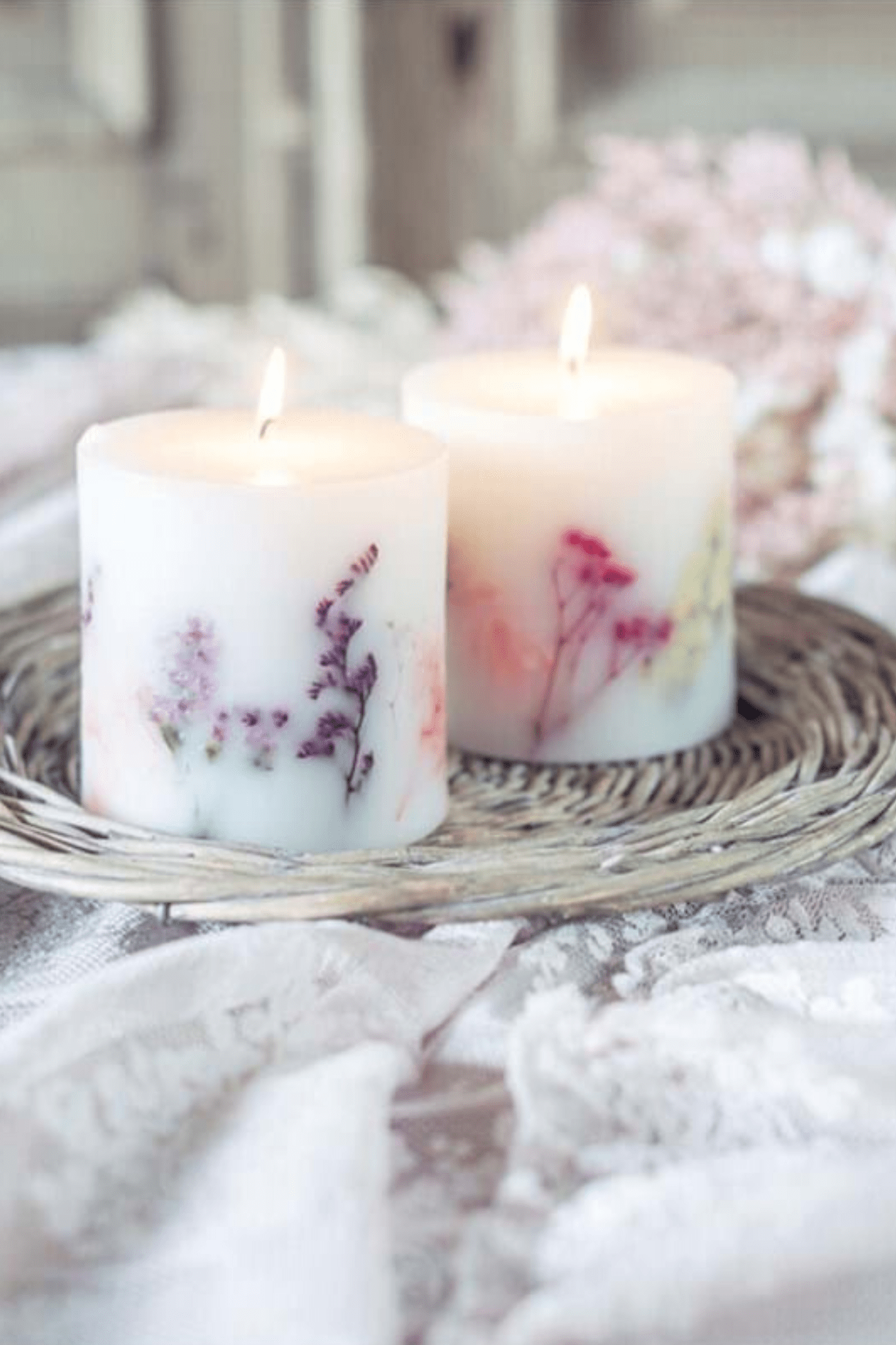 Blanc MariClo' Antichi Profumi Antichi Profumi - Candela profumata rose e fiori di ciliegio