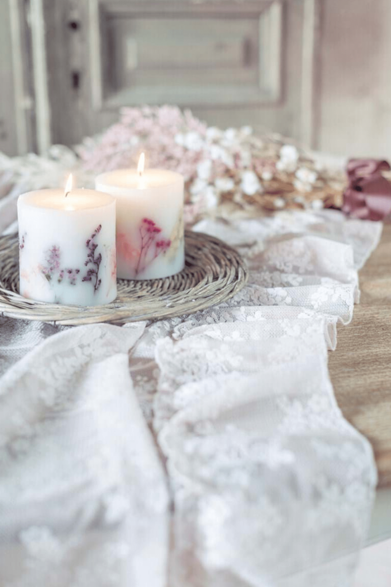 Blanc MariClo' Antichi Profumi Antichi Profumi - Candela profumata rose e fiori di ciliegio