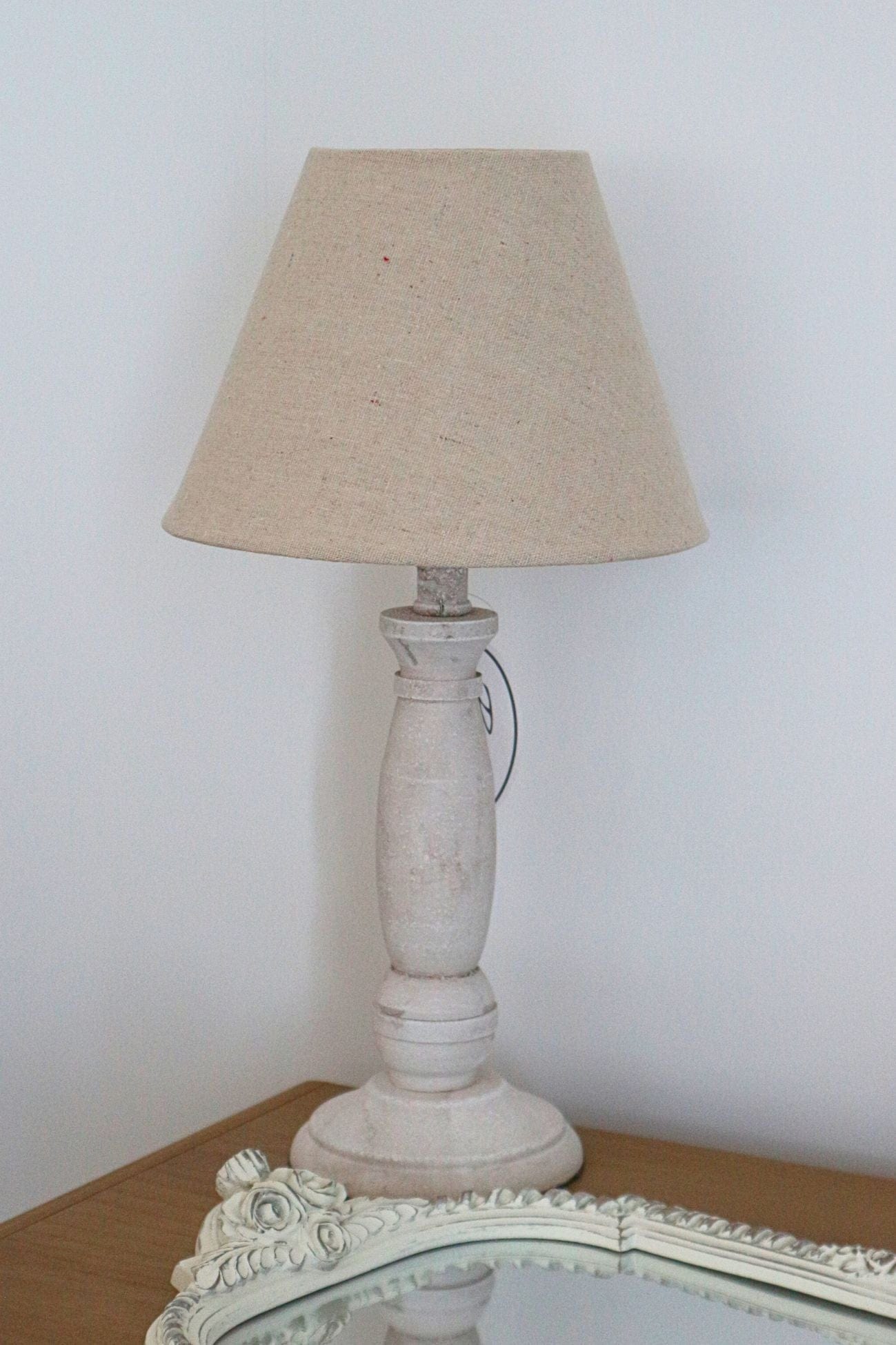 Blanc MariClo' Euridice Euridice - Euridice - Base lume con paralume in cotone | Blanc MariClo'