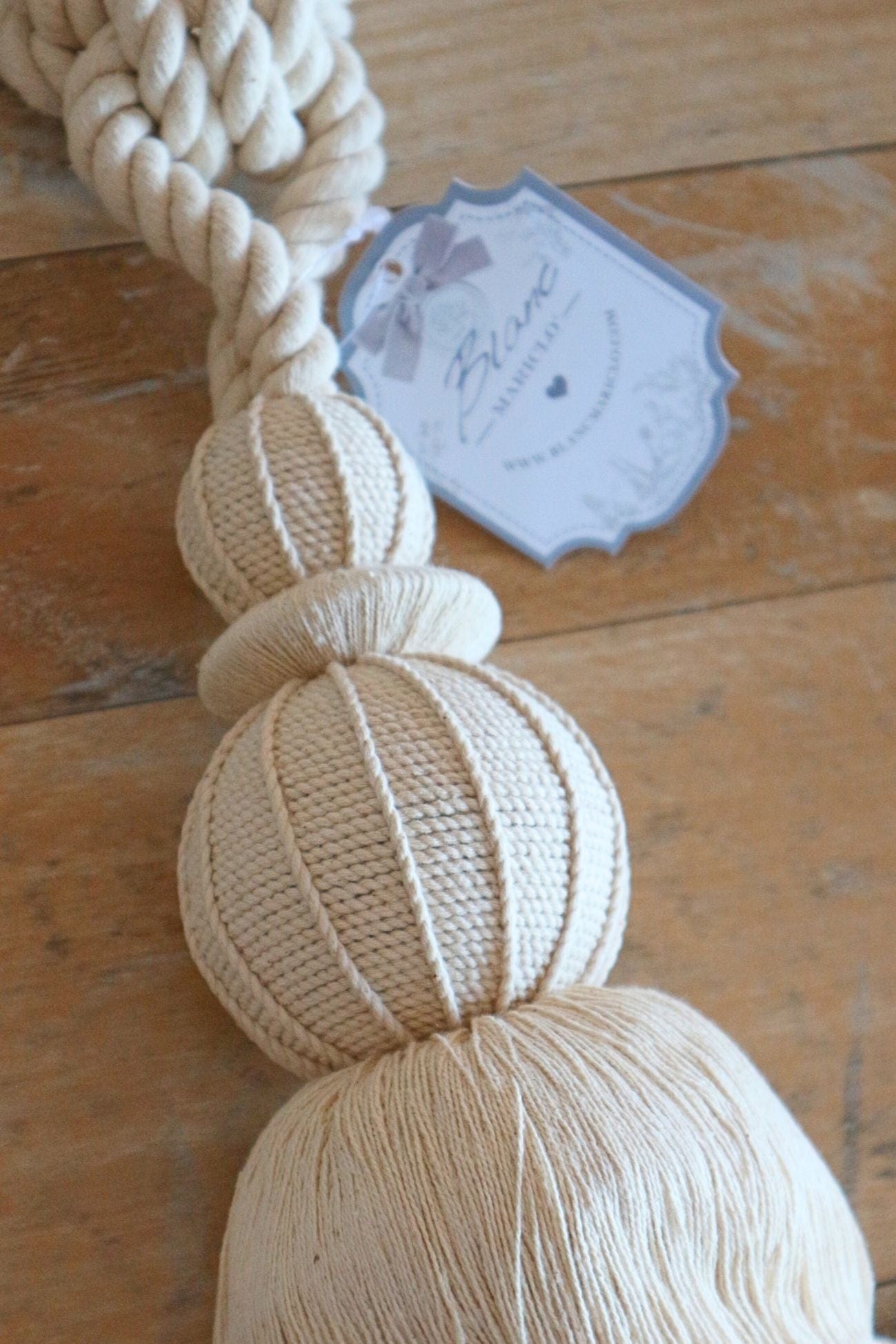 Blanc MariClo' Fiordaliza Fiordaliza - Embrasse in cotone 35 cm | Blanc MariClo'