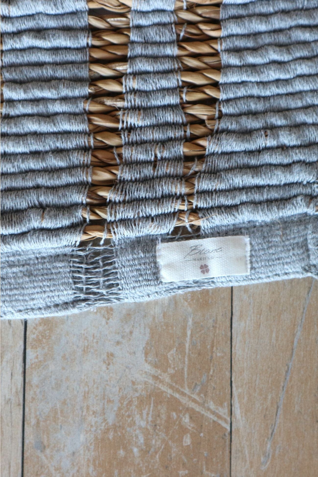 Blanc MariClo' Intrecci Intrecci - Runner centrotavola in sea grass naturale | Blanc MariClo'