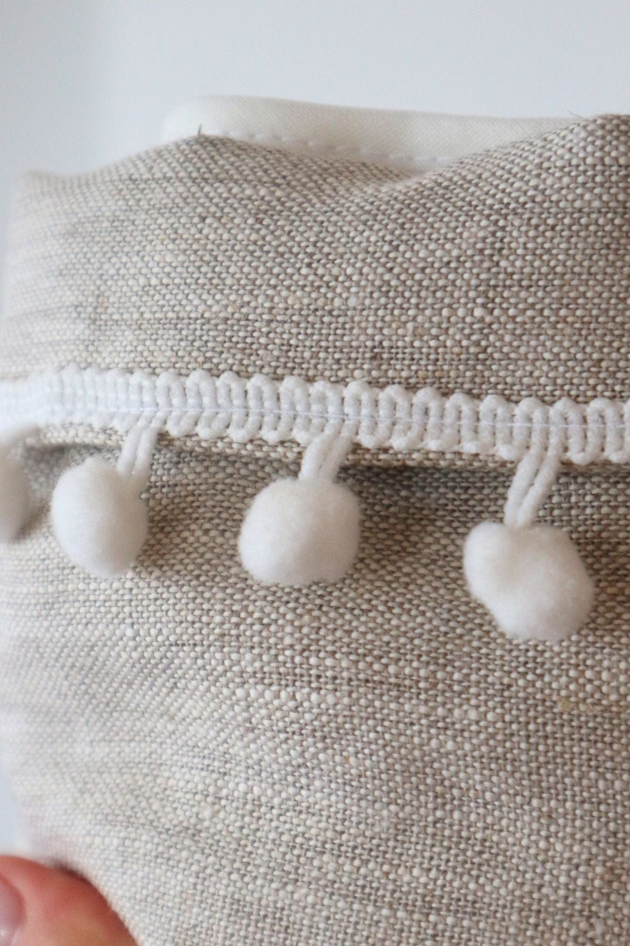 Blanc MariClo' Leuna Leuna - Cestino con 2 lavette in cotone beige | Blanc MariClo'