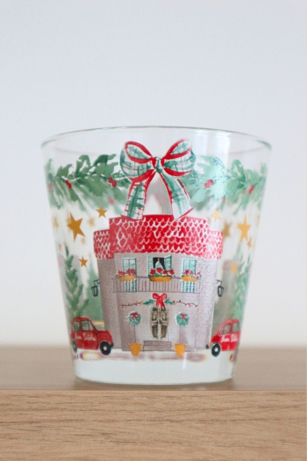 Blanc MariClo' Un Natale Italiano Un Natale Italiano - Set di 6 bicchieri natalizi in vetro | Blanc MariClo'