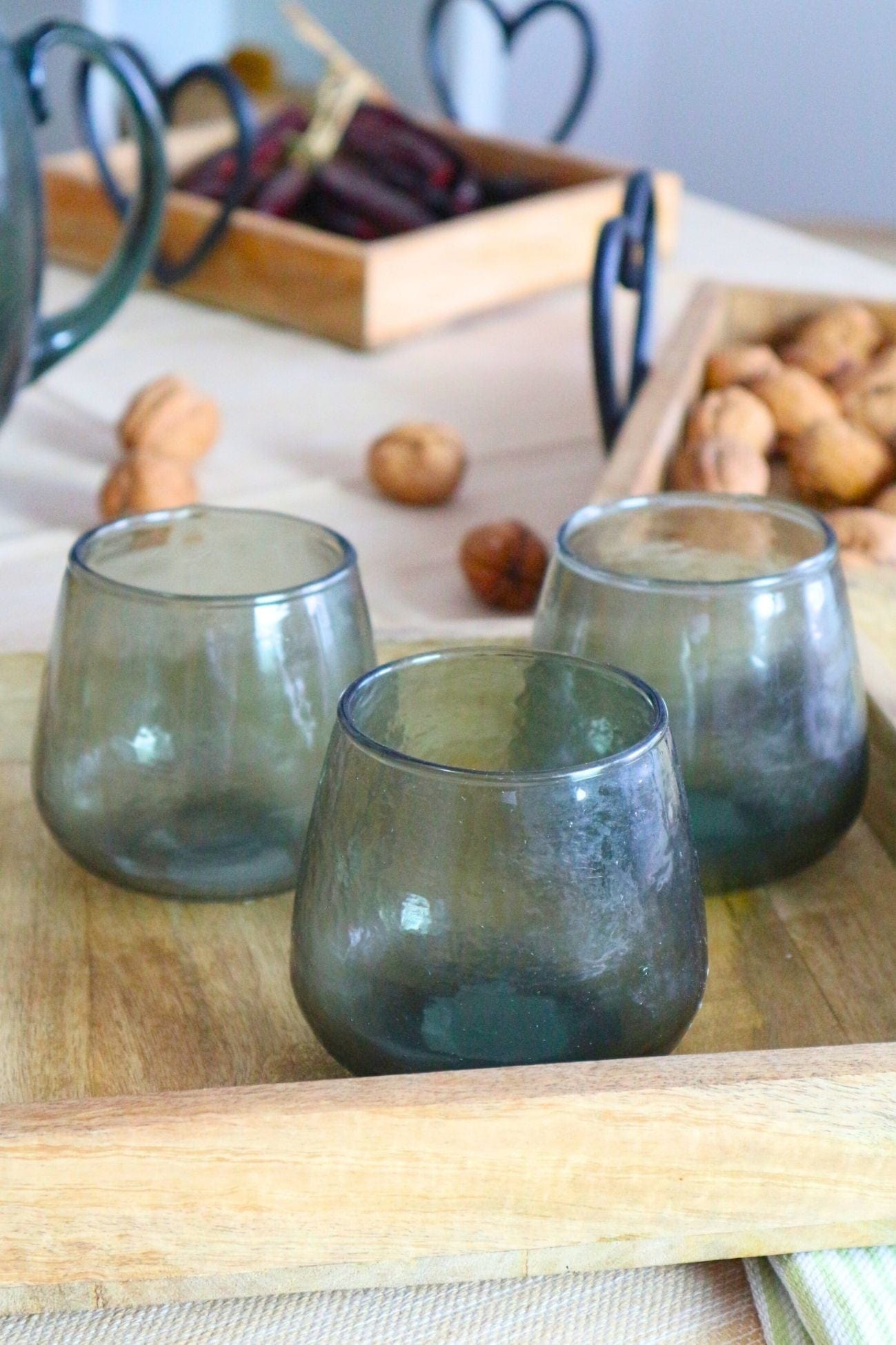 Blanc MariClo' Villa Torlonia Villa Torlonia - Bicchiere verde in vetro riciclato | Blanc MariClo'