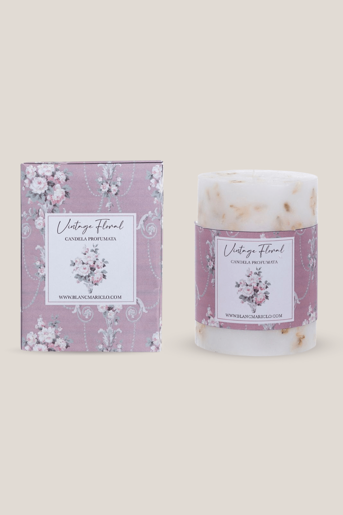 Blanc MariClo' Vintage Floreal Vintage Floreal - Candela profumata fragranza floreale fruttata