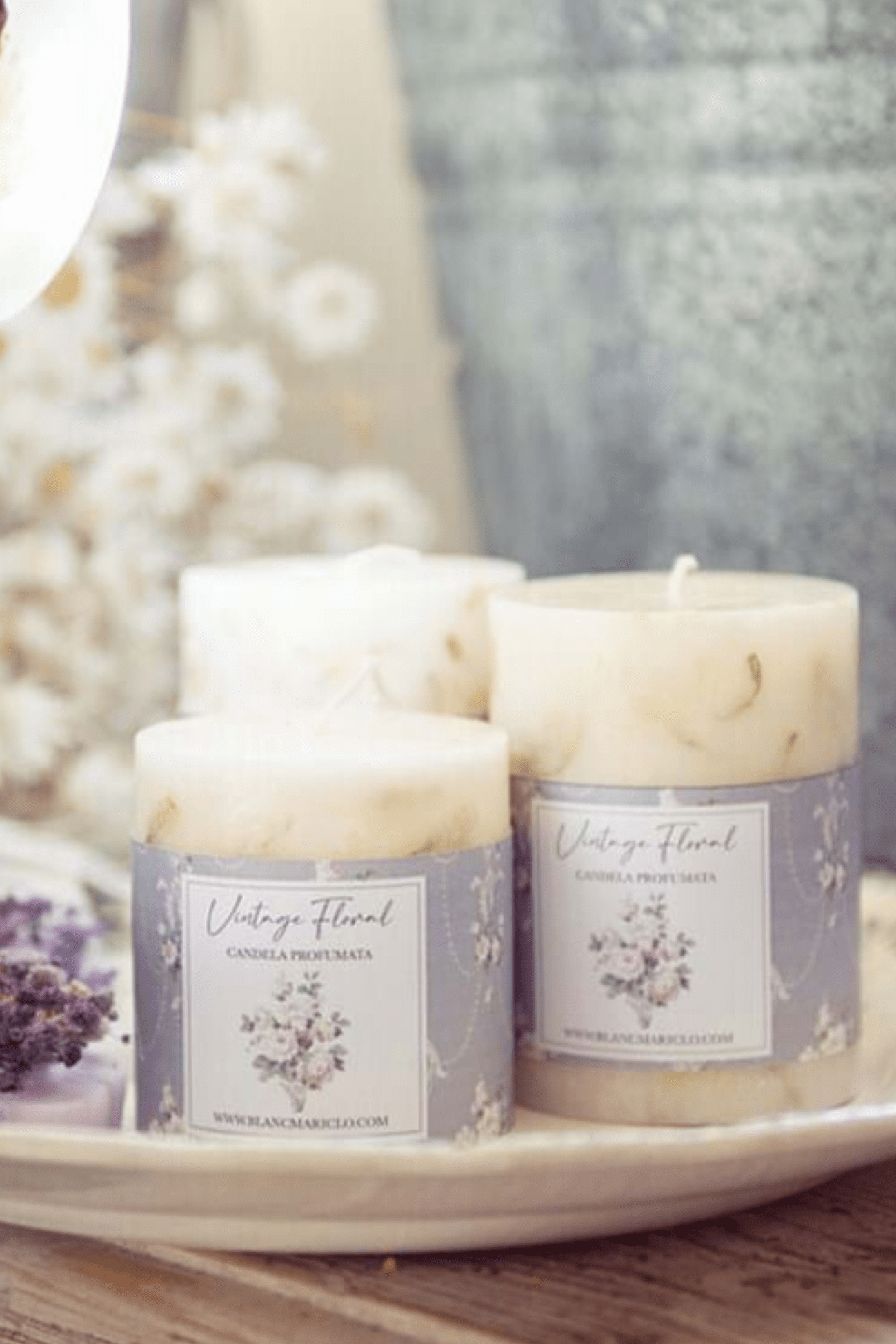 Blanc MariClo' Vintage Floreal Vintage Floreal - Candela profumata fragranza floreale fruttata