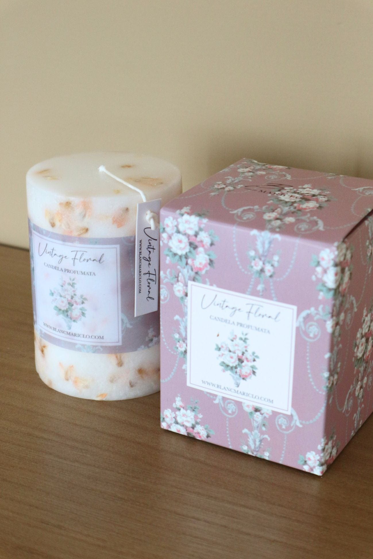 Blanc MariClo' Vintage Floreal Vintage Floreal - Vintage Floreal - Candela profumata fragranza floreale fruttata | Blanc MariClo'