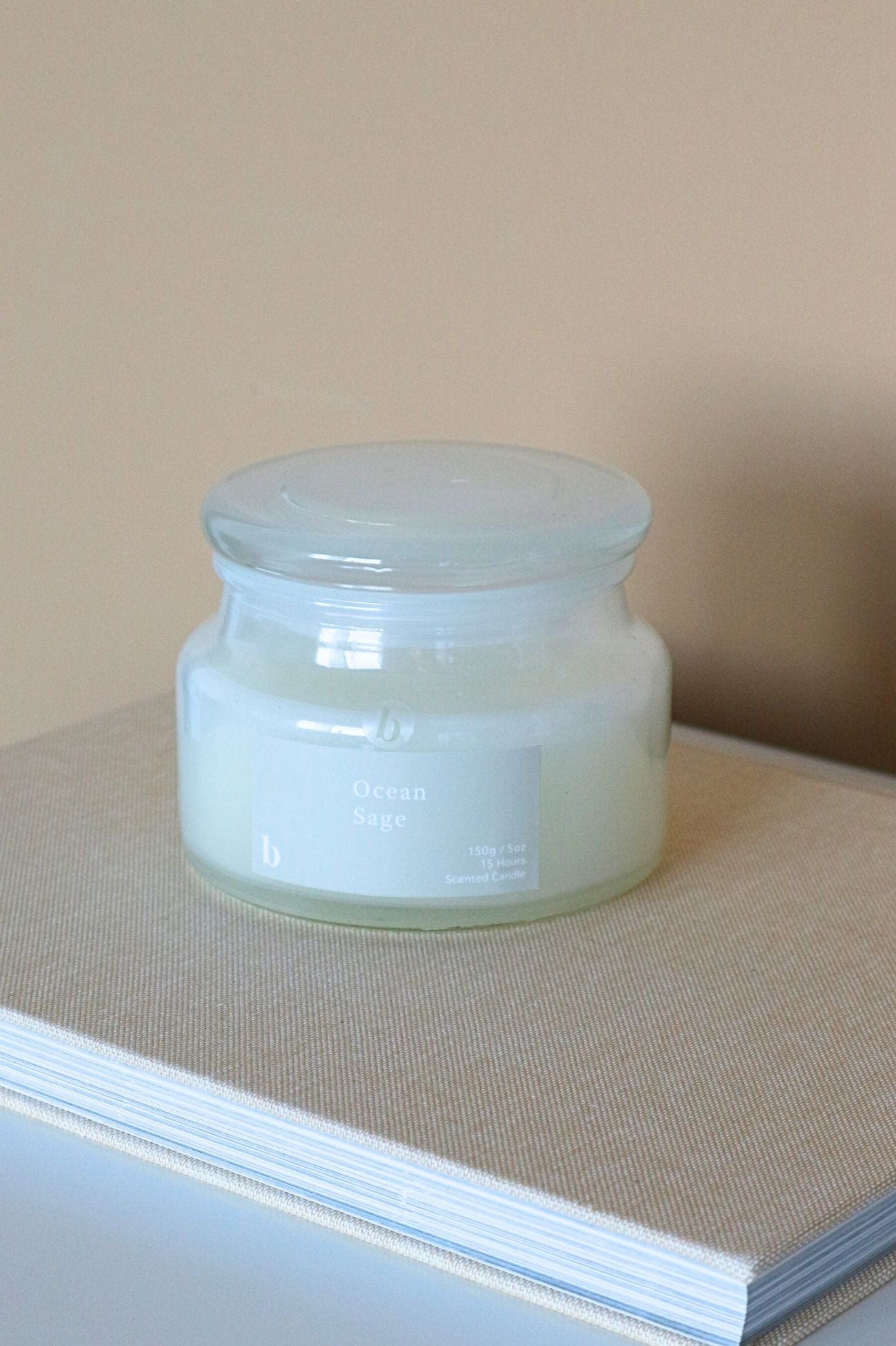 Broste Copenhagen Scented Dreams Scented Dreams - Ocean Sage - Candela profumata ambra e salvia | Broste Copenhagen