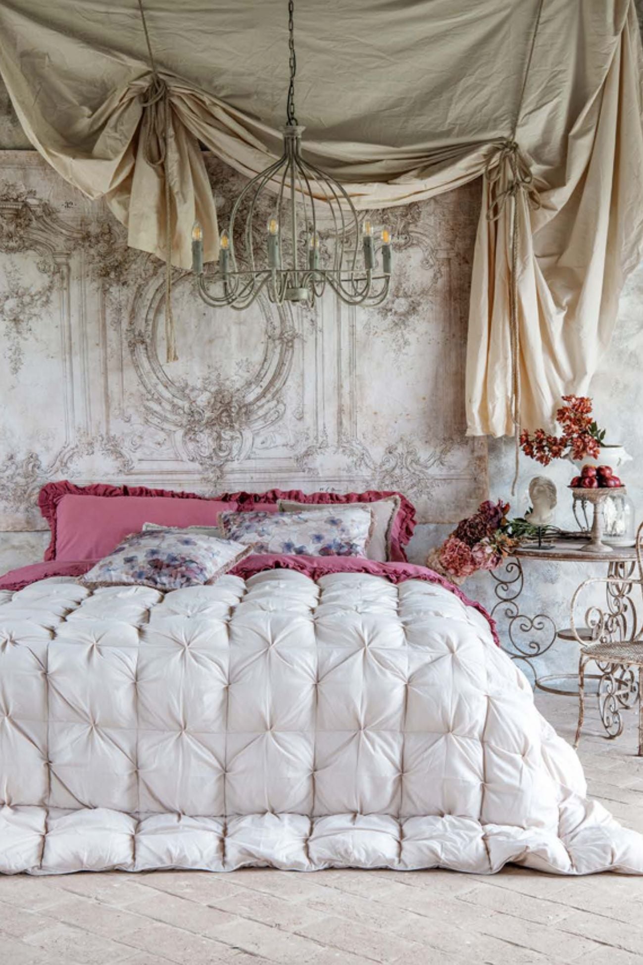 Diamante Trapunta Beige