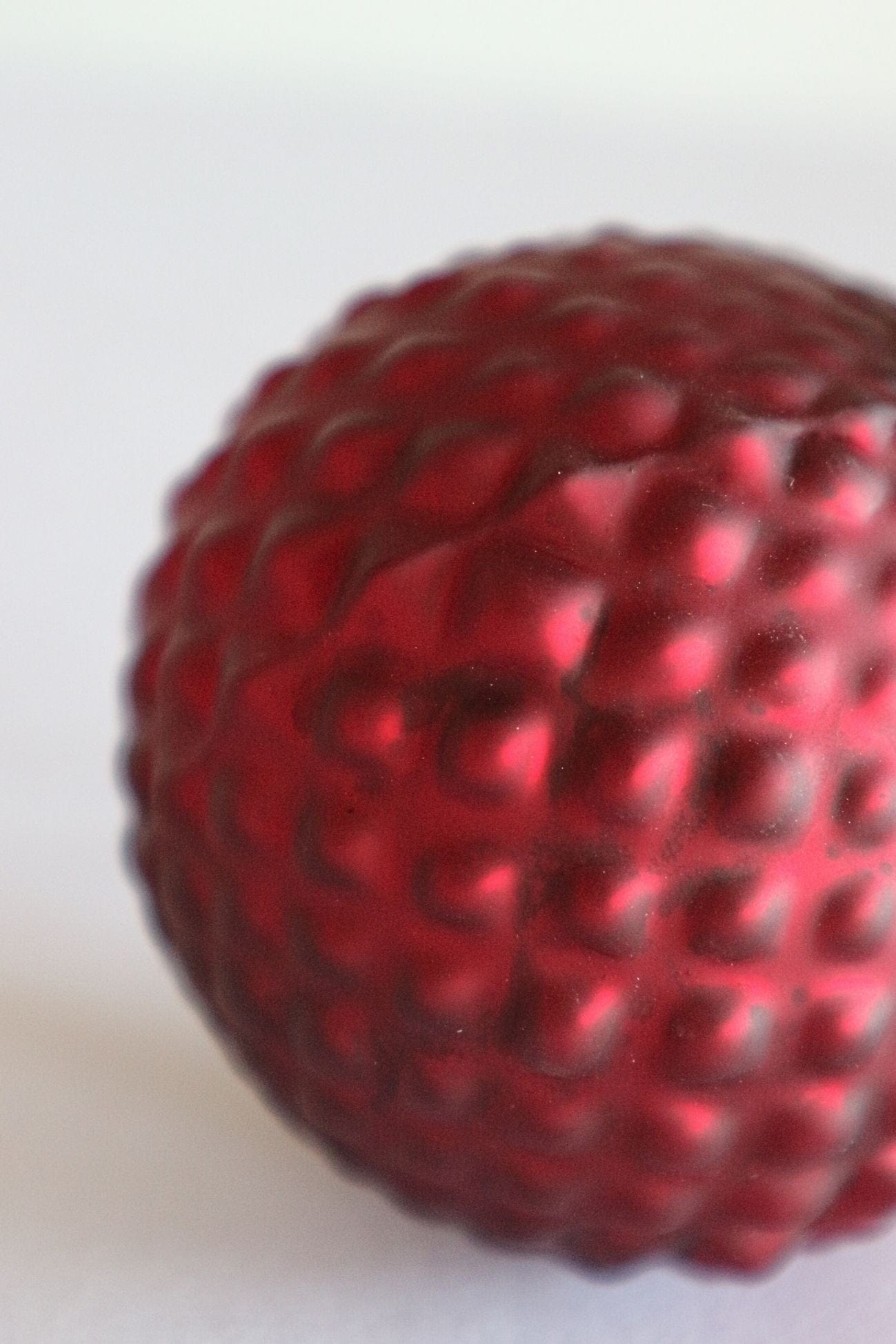 Clayre & Eef Tandy Tandy - Pallina natalizia rossa in vetro in stile vintage | Clayre & Eef