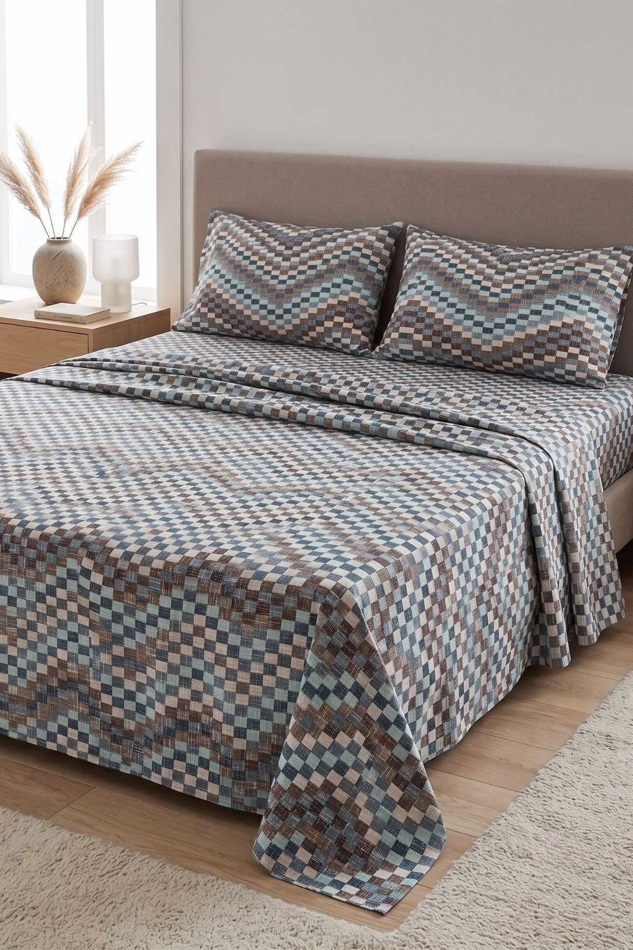 Chevron Completo Letto Petrolio