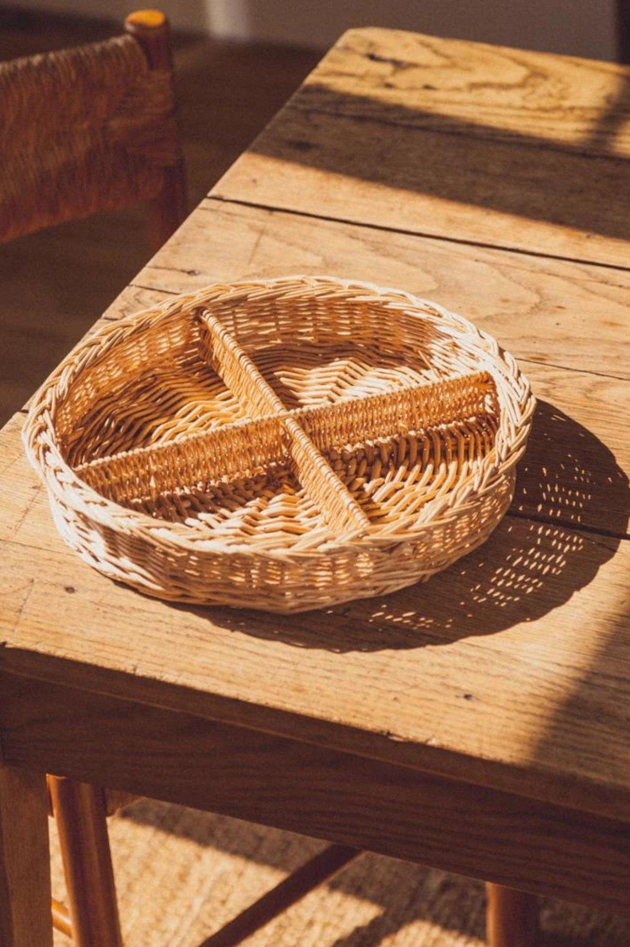 Éloge Ekue Cestino portaoggetti in vimini intrecciato