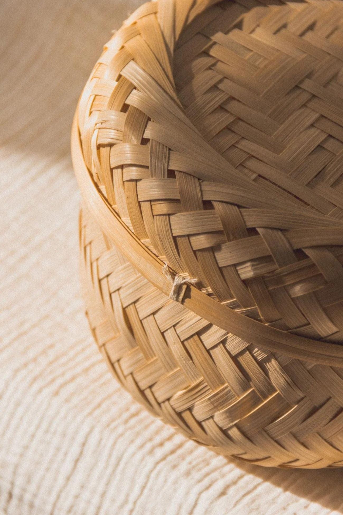 Éloge Joki Cestino portaoggetti in bambù realizzato a mano