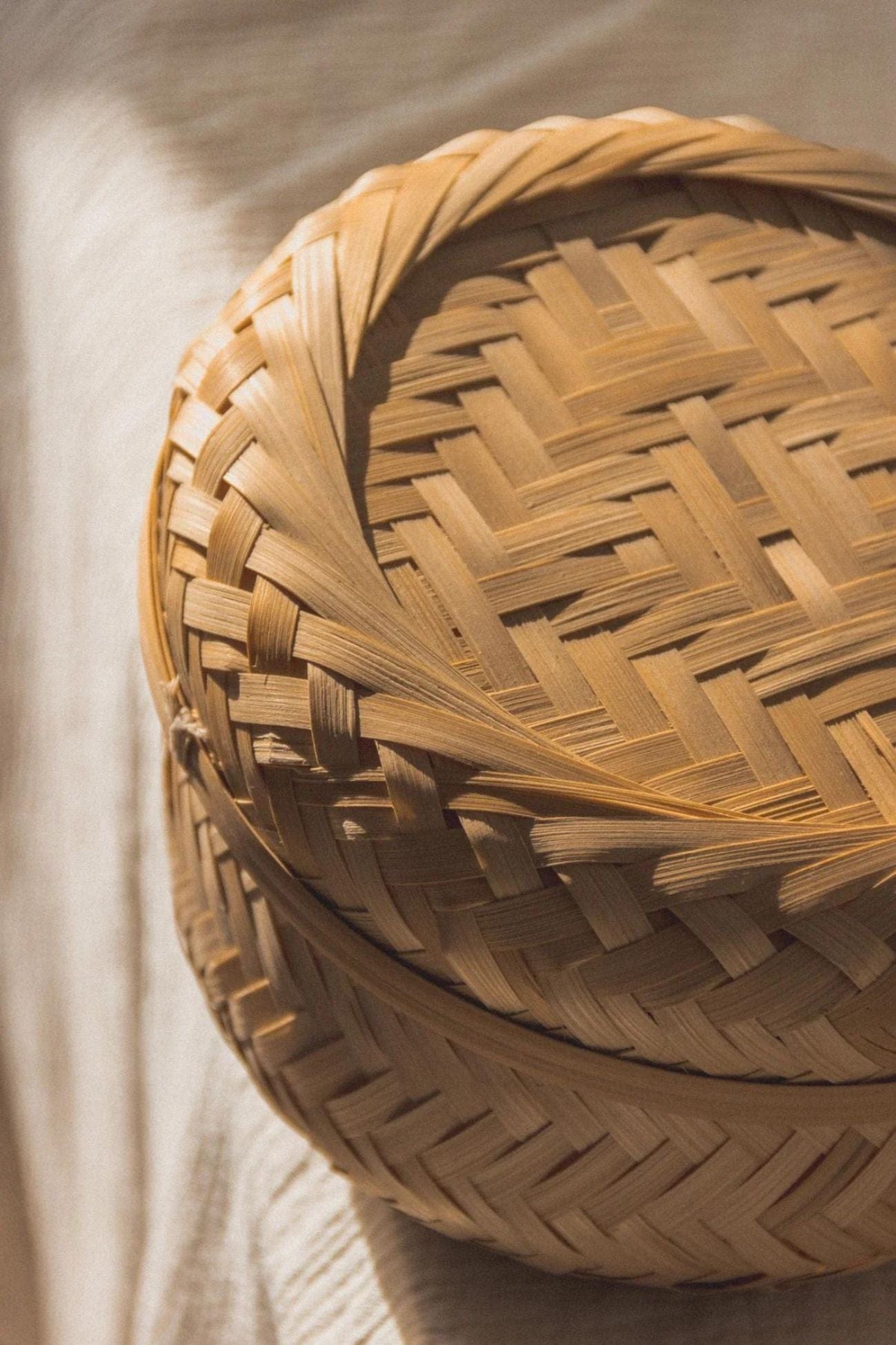 Éloge Joki Cestino portaoggetti in bambù realizzato a mano