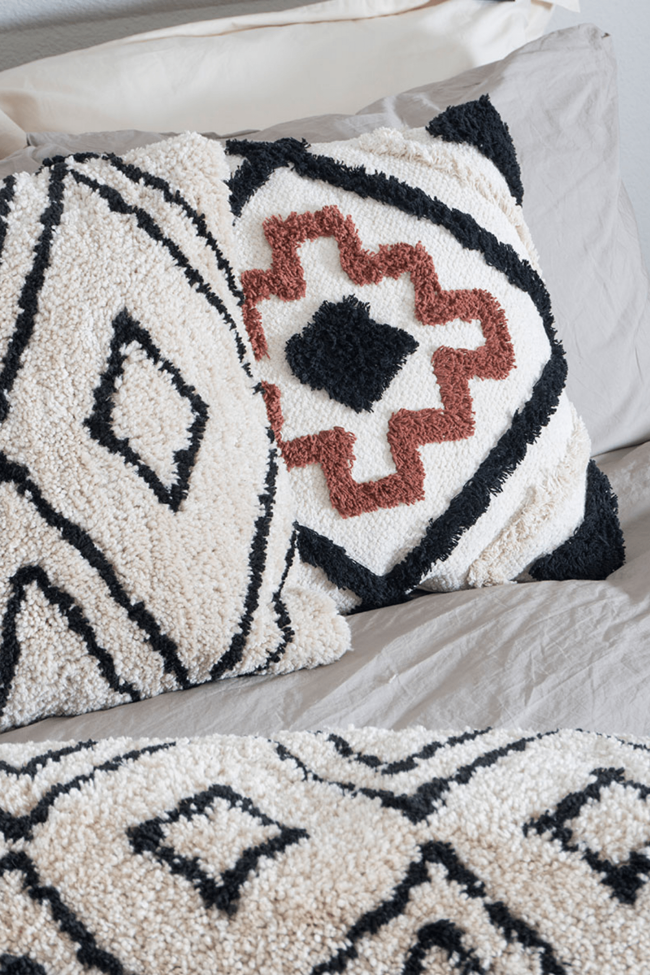 Home67 Luca Cuscino quadrato in stile berbero