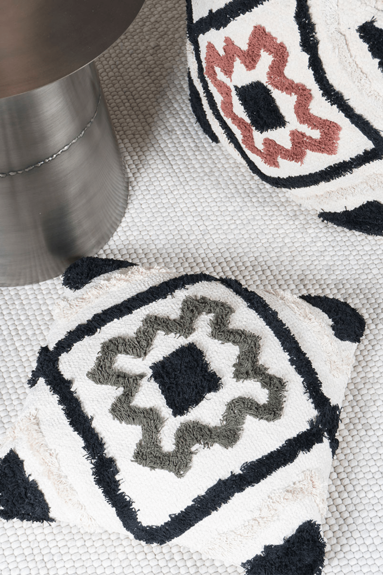 Home67 Luca Cuscino quadrato in stile berbero