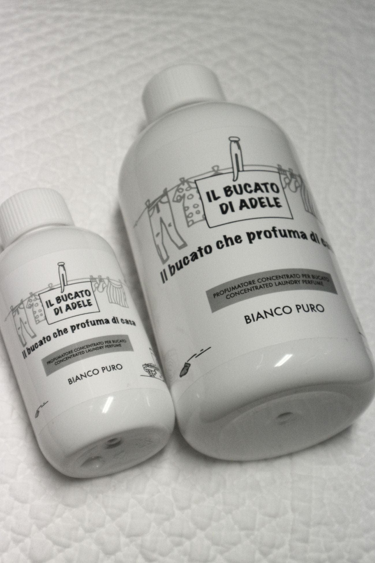 Il Bucato di Adele Bianco Puro Bianco Puro - Profumatore per bucato floreale - rosa bianca e geranio | Il Bucato di Adele