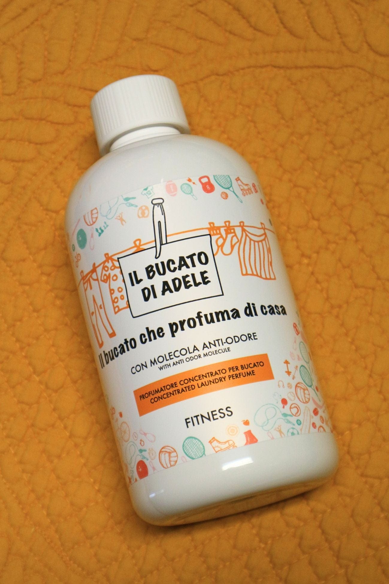 Il Bucato di Adele Fitness Fitness - Profumatore per bucato fruttato antiodore - note solari e frutti rossi | Il Bucato di Adele