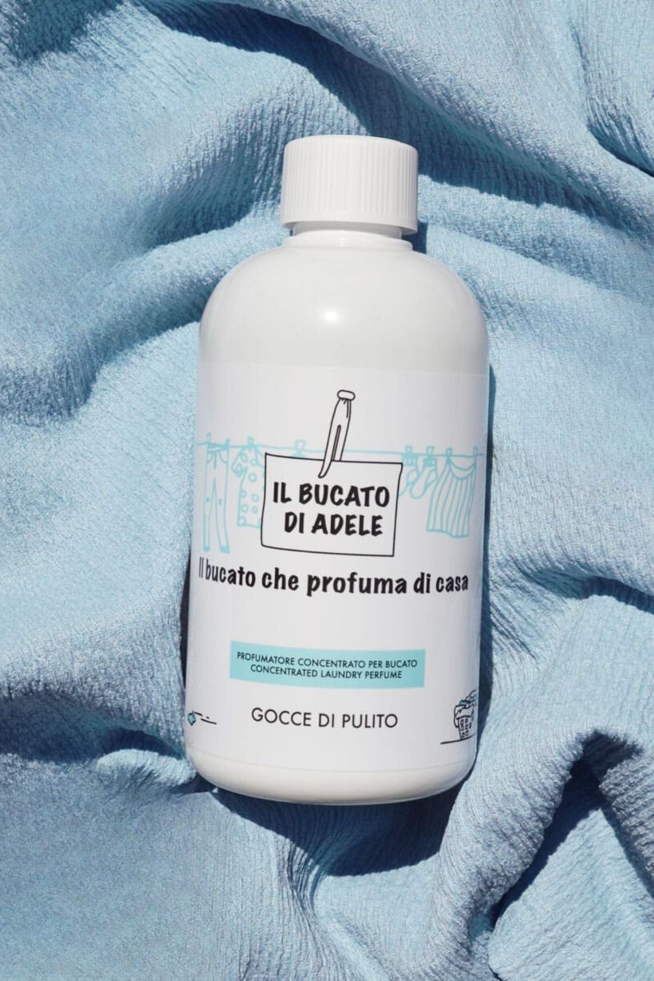 Il Bucato di Adele Gocce di pulito Gocce di pulito - Profumatore per bucato floreale - fiori bianchi e cannella | Il Bucato di Adele