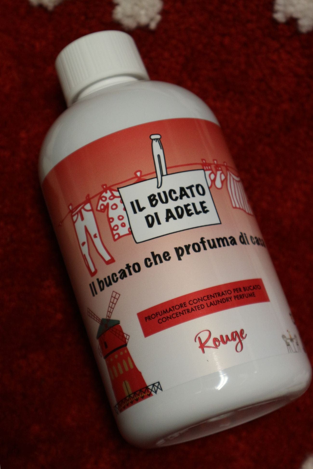 Il Bucato di Adele Rouge Rouge - Profumatore per bucato mix di arancia dolce, note zuccherine, magnolia | Il Bucato di Adele