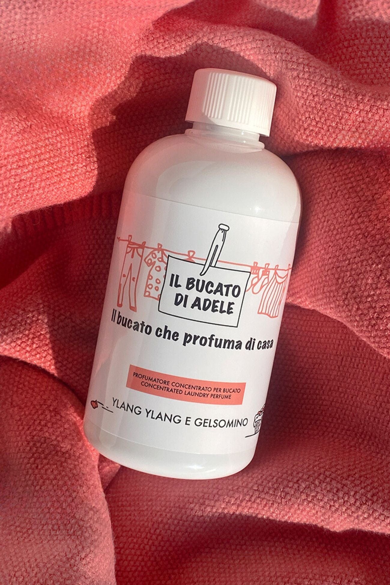 Il Bucato di Adele Ylang Ylang e Gelsomino Ylang Ylang e Gelsomino - Profumatore per bucato floreale - mughetto, gelsomino, ylang-ylang | Il Bucato di Adele