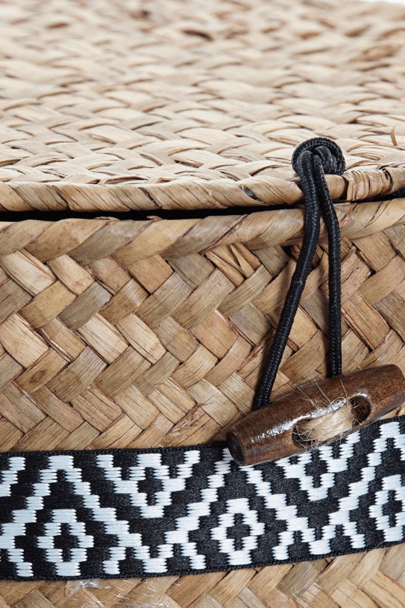 Item International Alma Set di 3 cestini portaoggetti in fibra poliestere