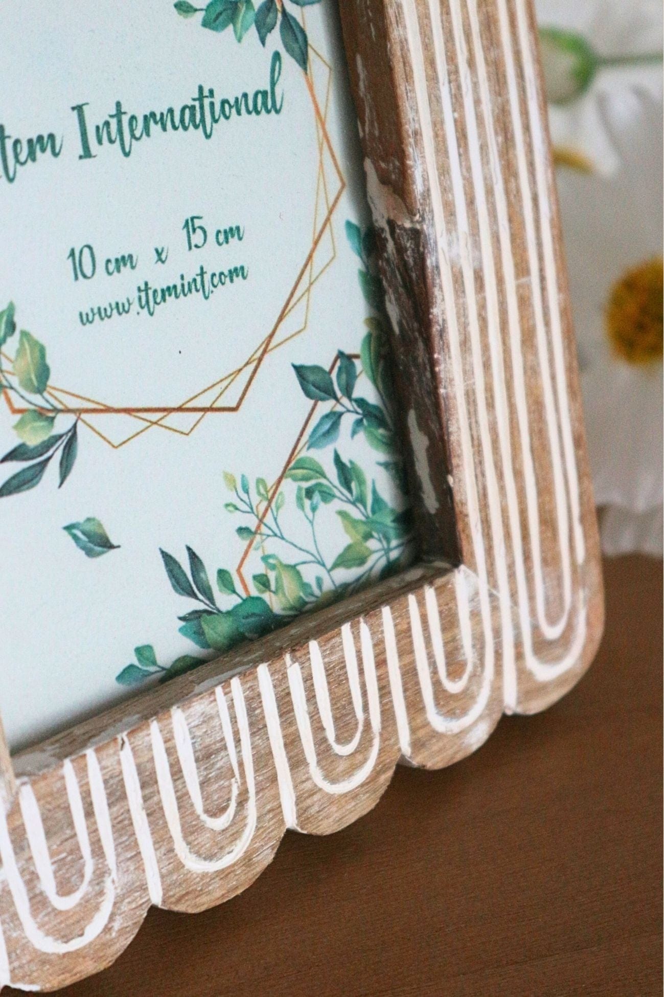 Item International Alyssa Alyssa - Cornice portafoto in legno di mango 10x15 | Item International