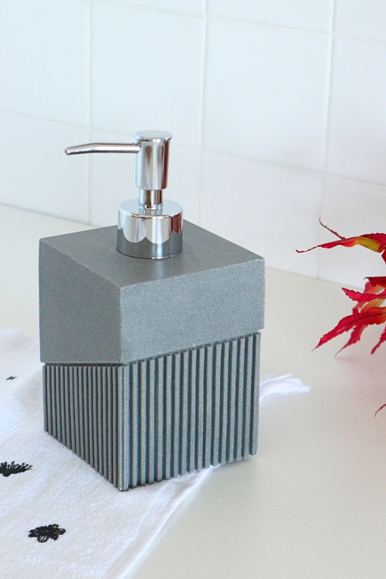 Item International Control Control - Dosatore di sapone in resina effetto pietra | Item International