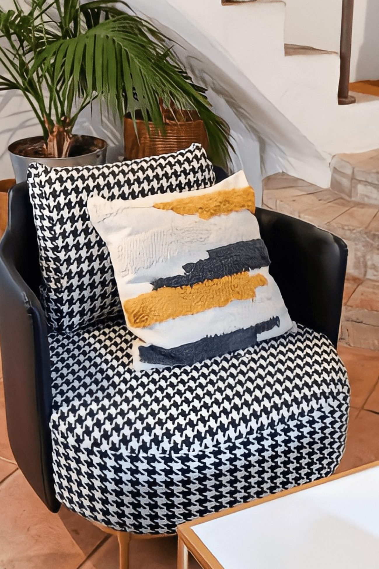 Item International Dakota Cuscino arredo in cotone imbottito in stile boho