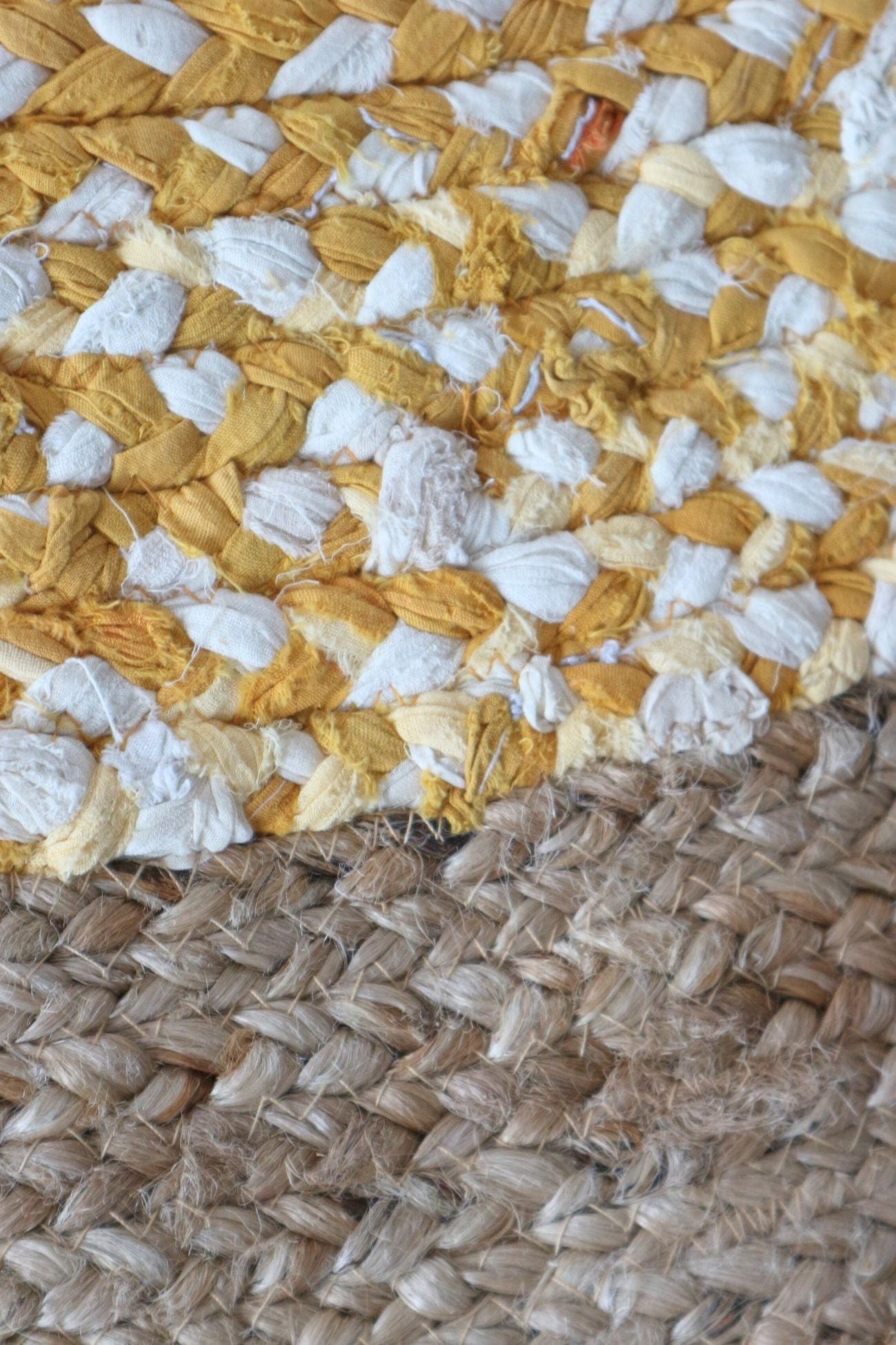 Item International Dalton Dalton - Tappeto tondo in juta e cotone 148cm | Item International