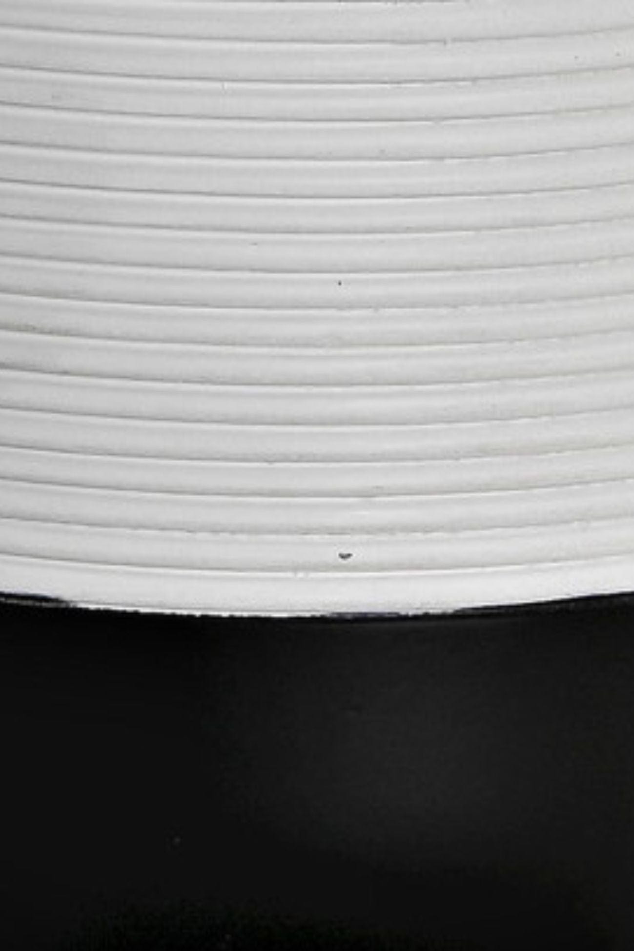 Item International Drew Drew - Bicchiere portaspazzolino in resina bianco e nero | Item International