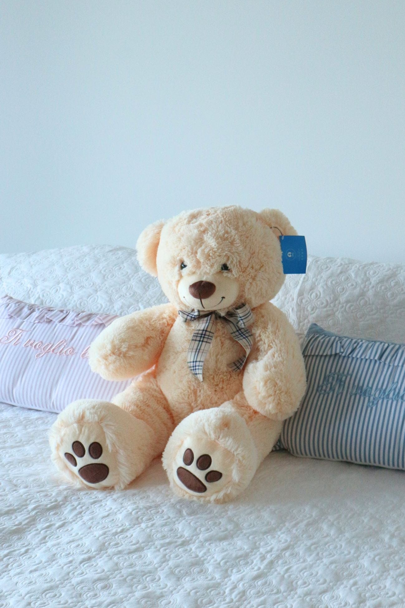 Item International Dubu Dubu - Peluche orsacchiotto beige per bambini | Item International