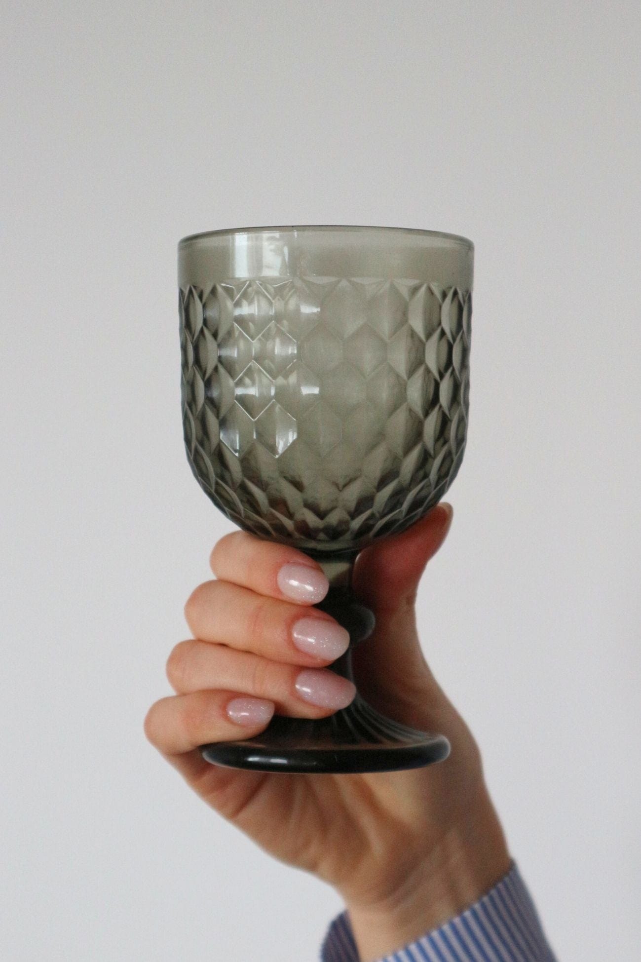 Item International Ermes Ermes - Calice di vetro grigio 240ml | Item International