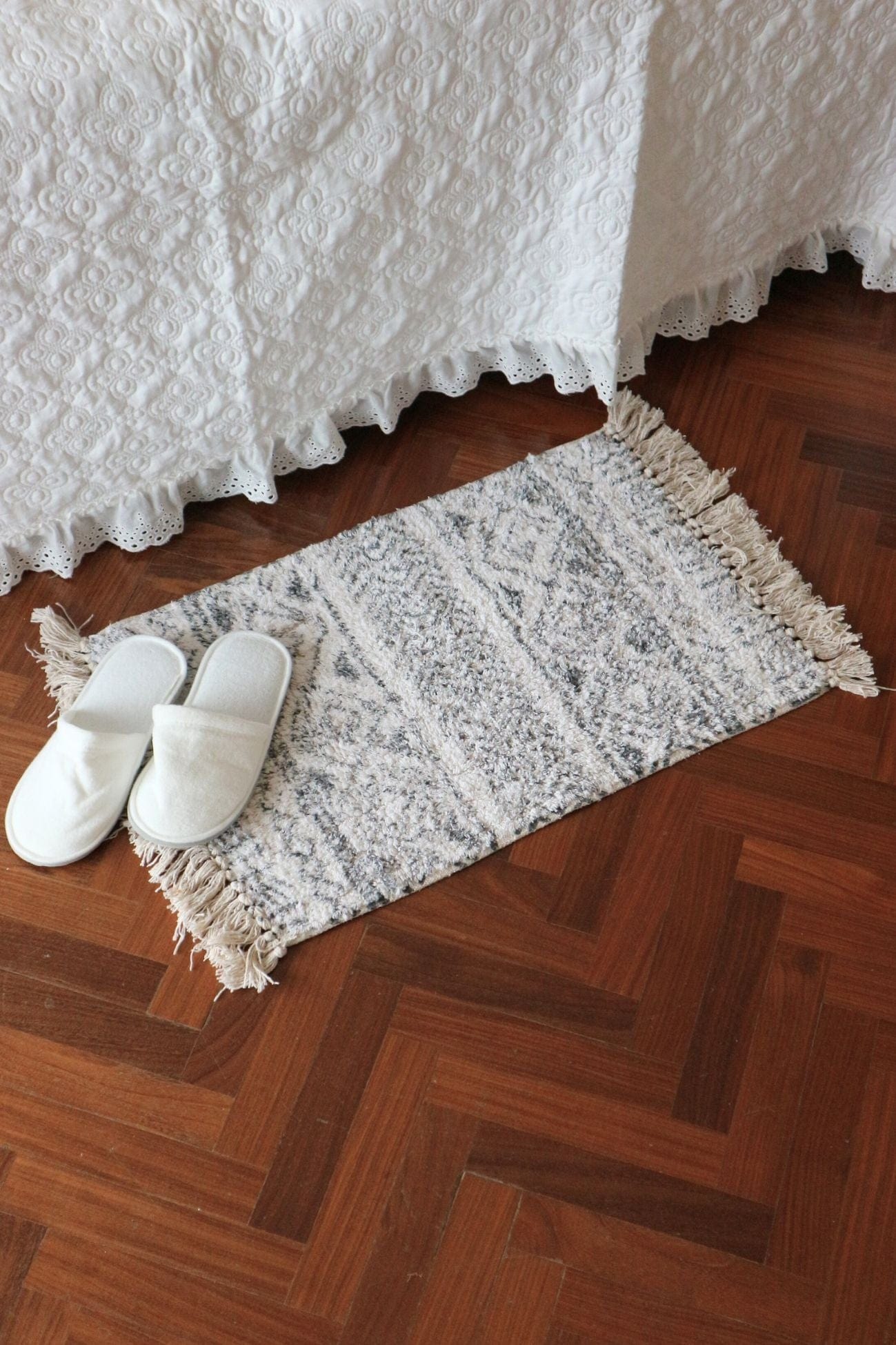 Item International Esme Tappetino in cotone in stile boho 60x40
