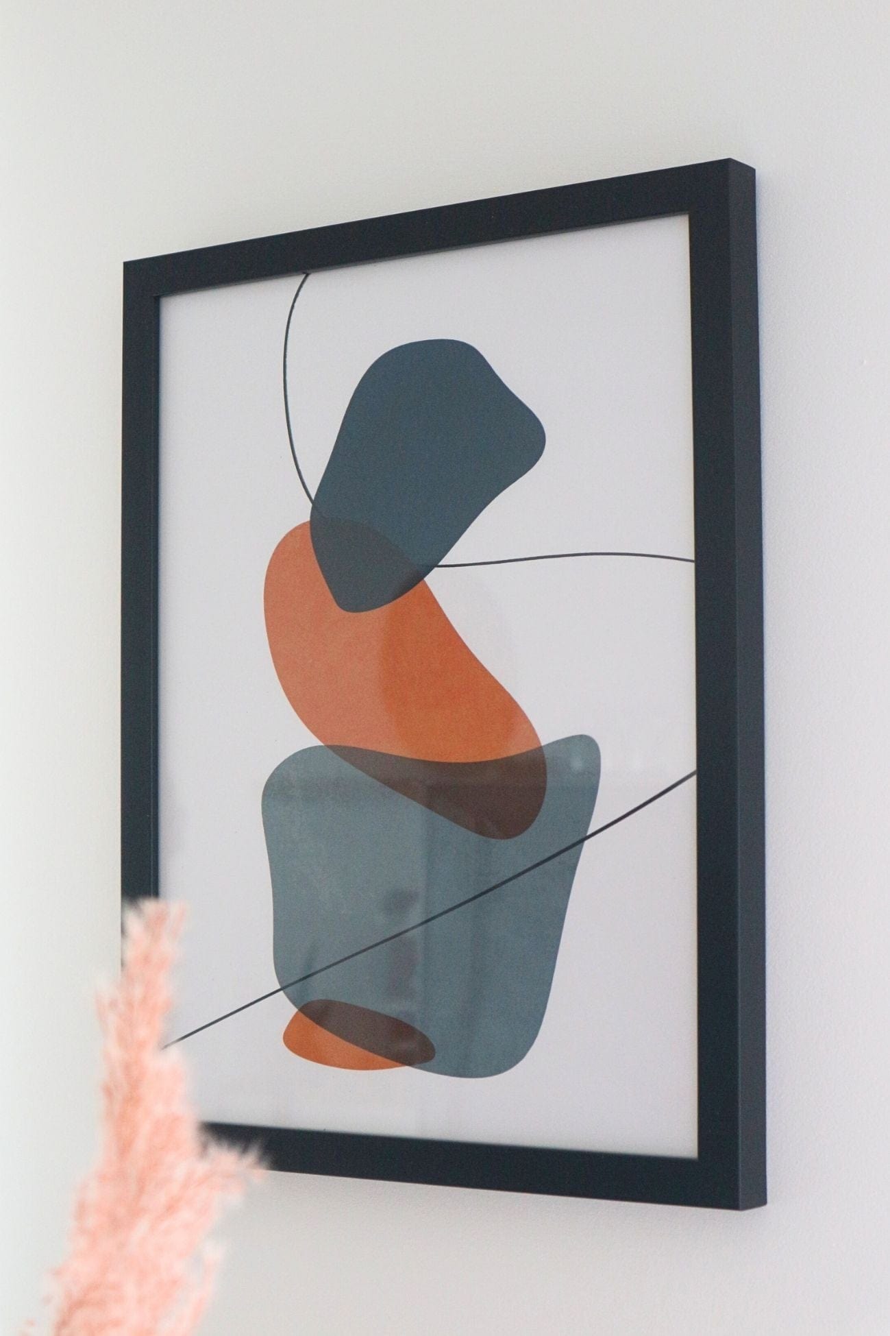 Item International Flack Flack - Stampa digitale incorniciata astratta | Item International