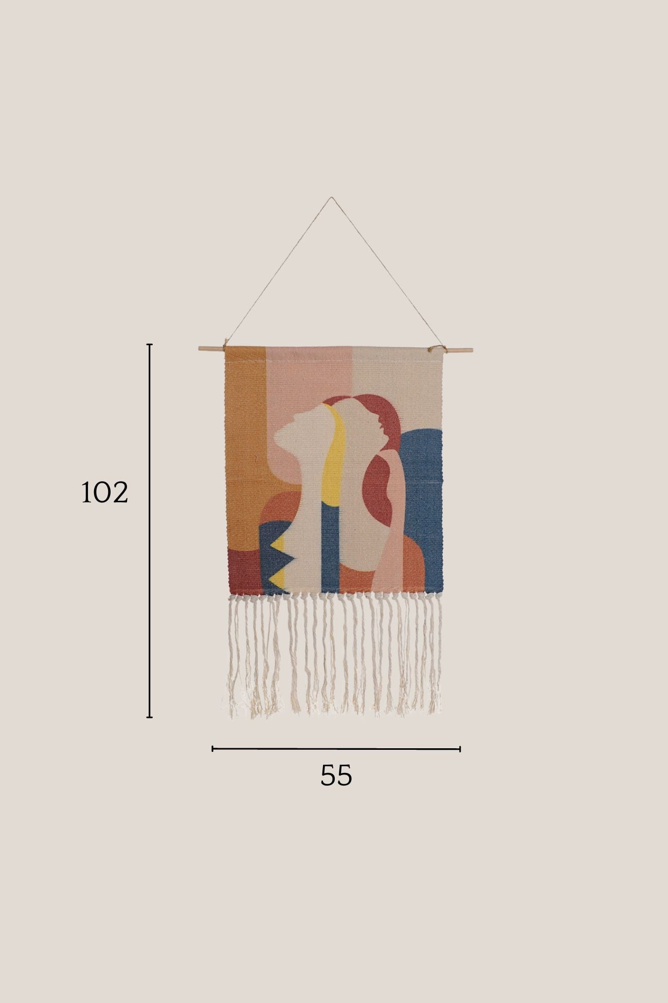 Item International Geo Geo - Decorazione da parete astratta in poliestere | Item International