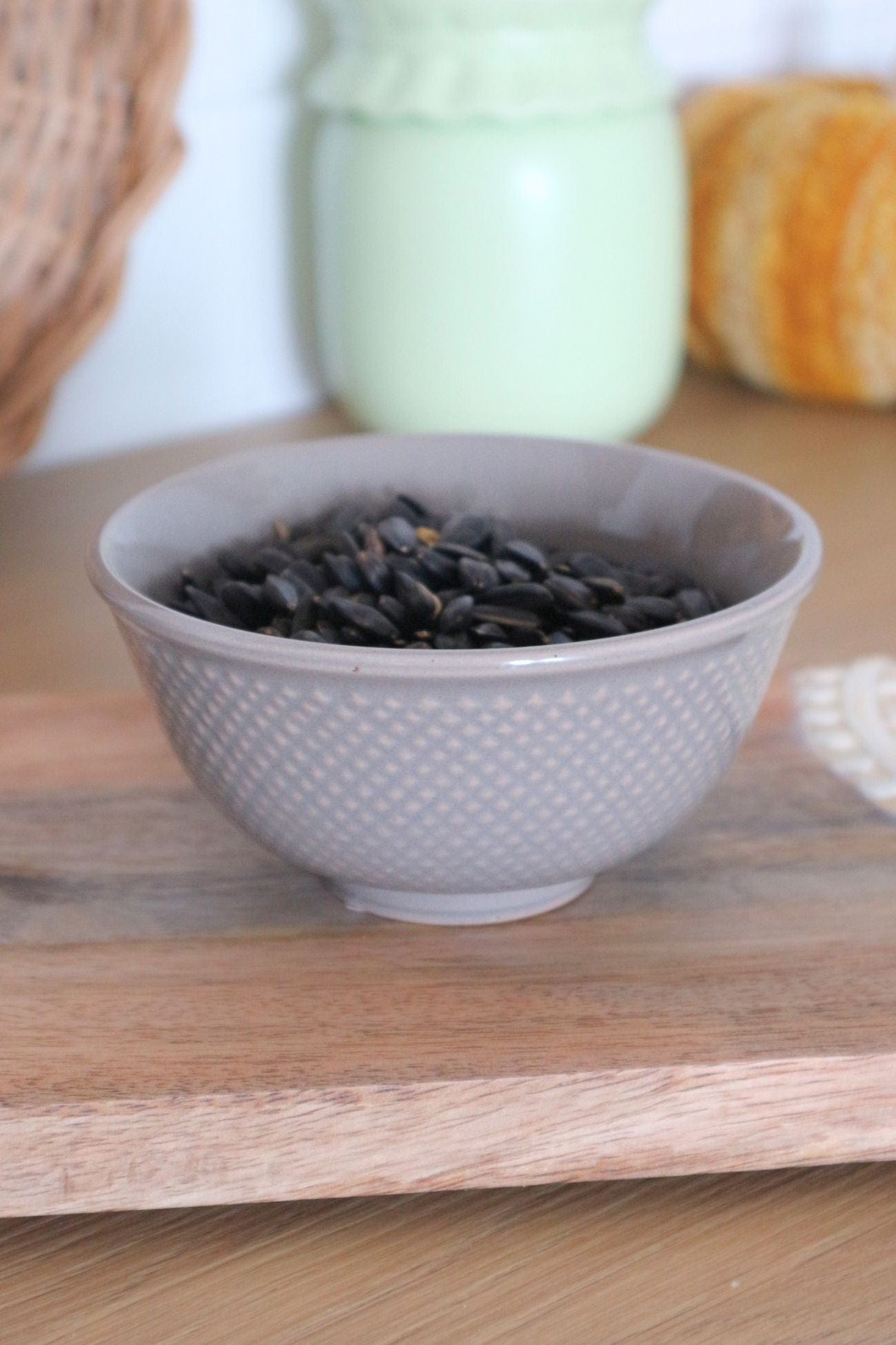 Item International Heng Heng - Ciotola in porcellana grigia | Item International