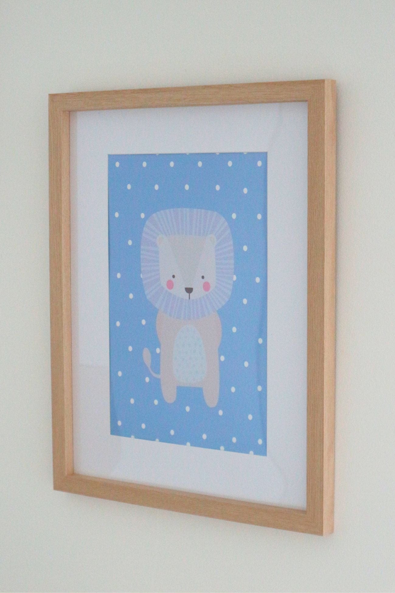 Item International Holoholo Holoholo - Quadretto decorativo con cornice in legno per bambini | Item International