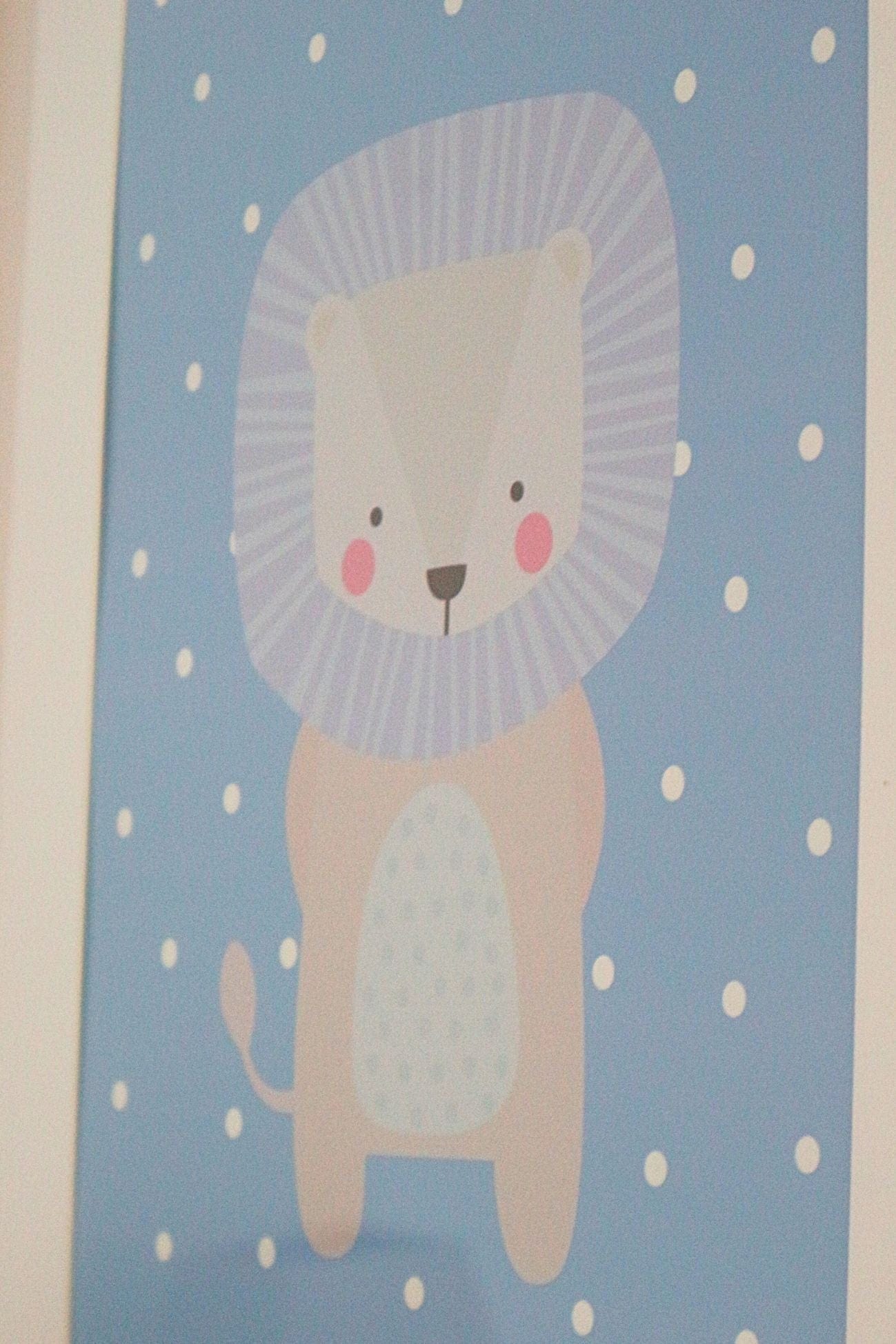 Item International Holoholo Holoholo - Quadretto decorativo con cornice in legno per bambini | Item International