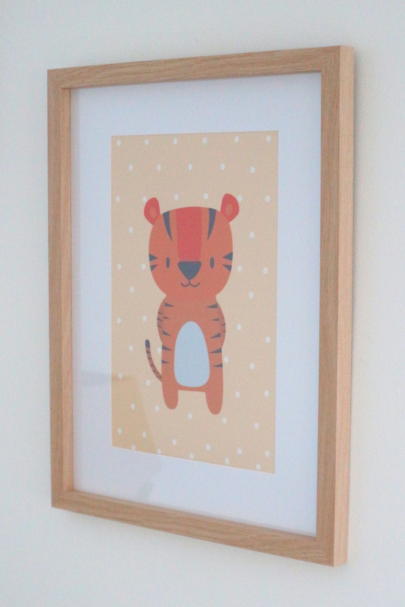 Item International Holoholo Holoholo - Quadretto decorativo con cornice in legno per bambini | Item International