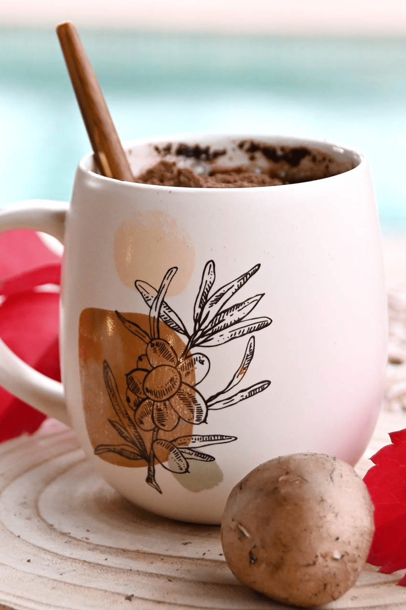 Item International Host Tazza in porcellana dai colori naturali 480 ml