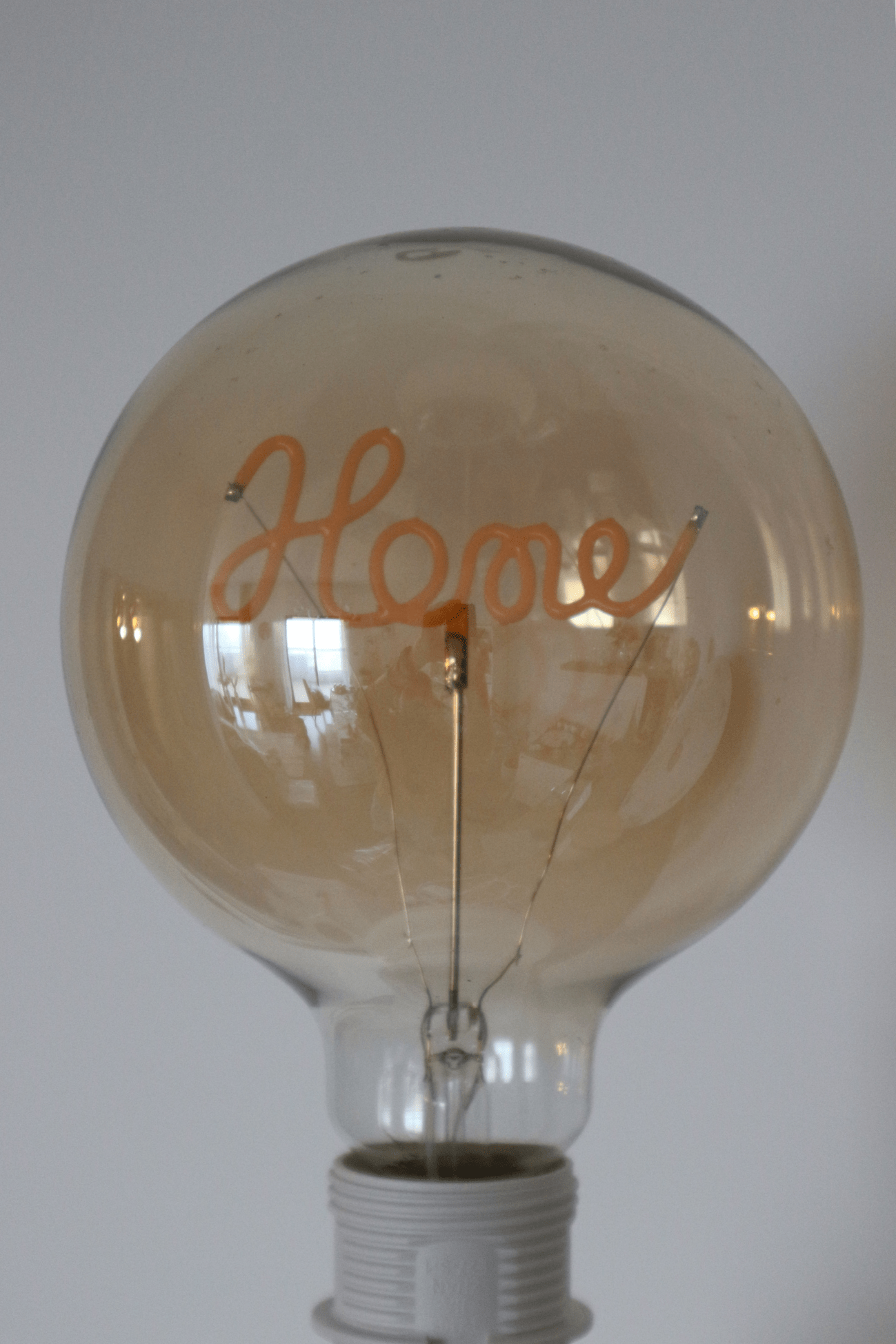 Item International Lamp Lamp - Home - Lampadina E27 con scritta | Item International