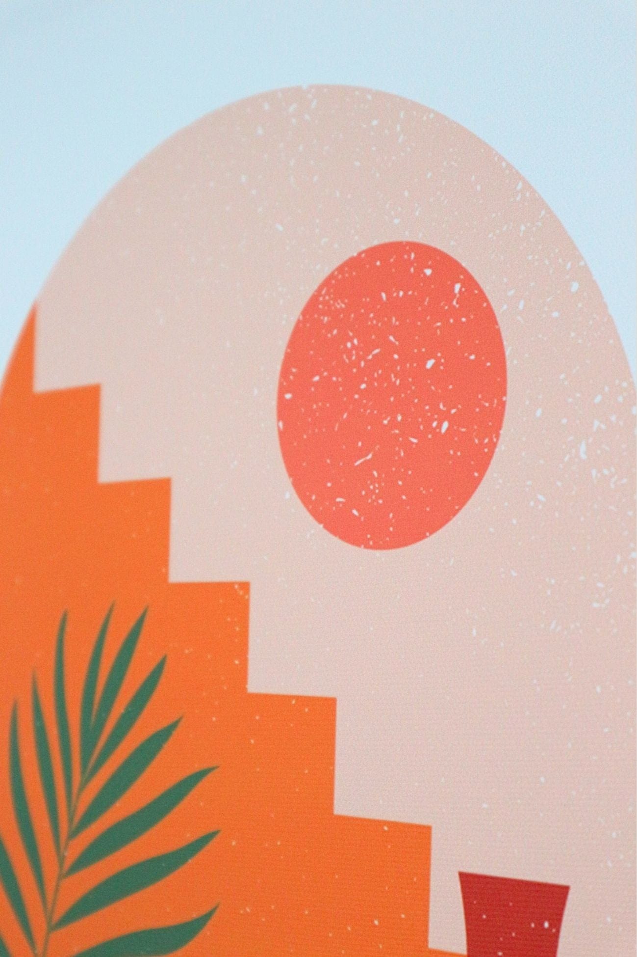 Item International Makalia Makalia - Stampa su tela canvas motivo etnico | Item International