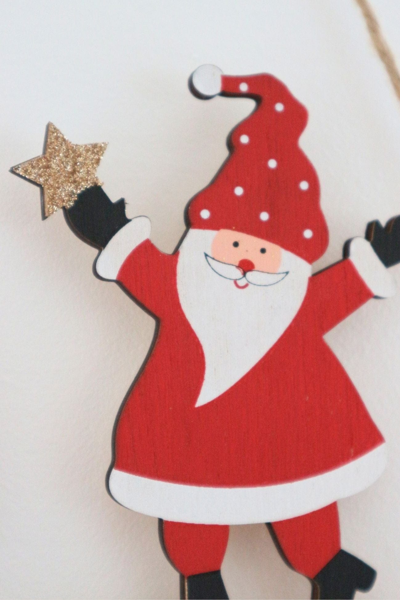 Item International Merry Christmas Merry Christmas - Decorazione natalizia da parete in legno | Item International