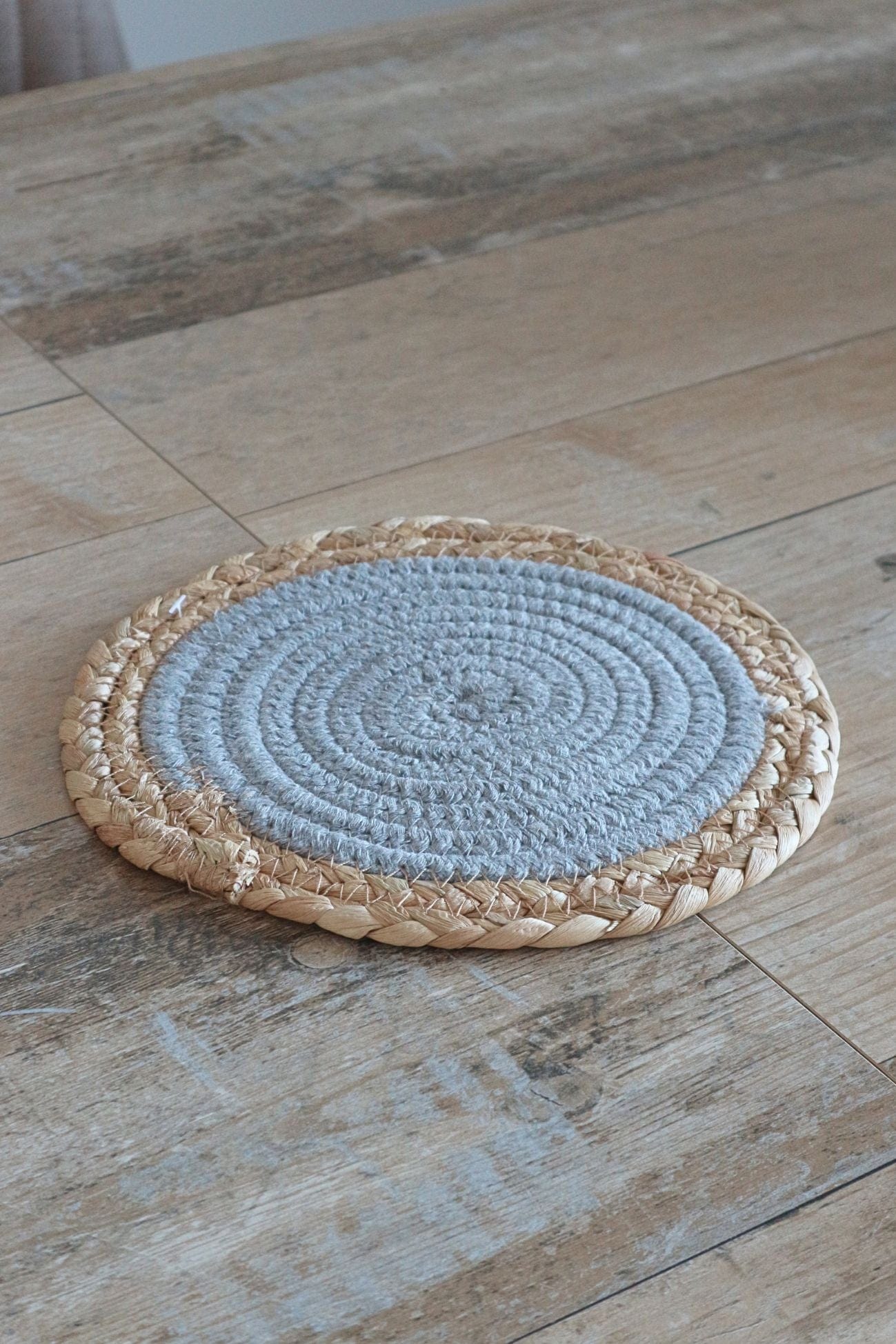 Item International Paha Paha - Sottopentola grigio in fibra di cotone | Item International