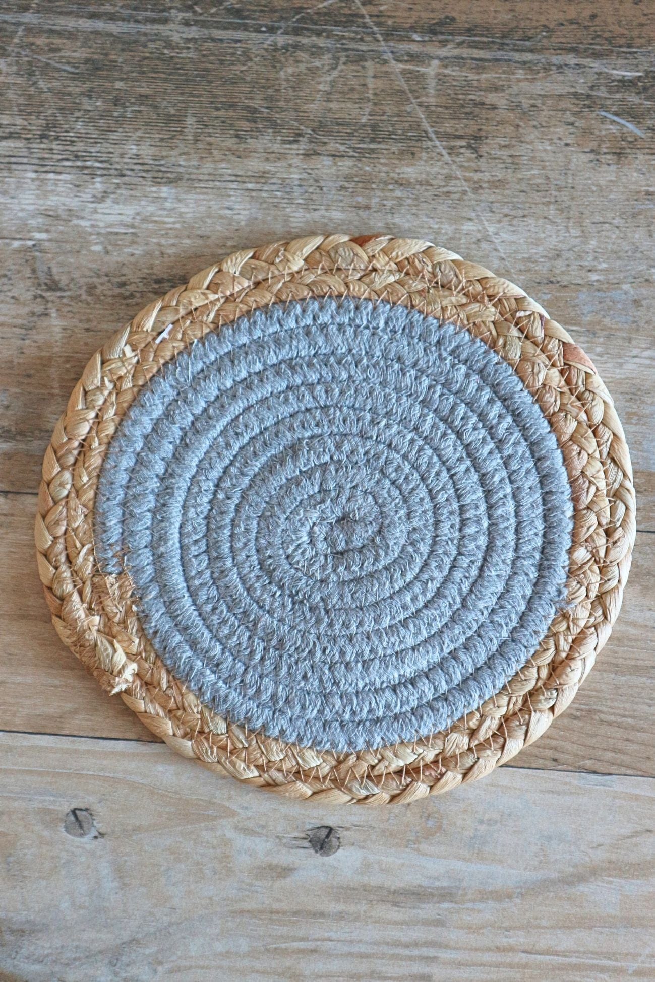 Item International Paha Paha - Sottopentola grigio in fibra di cotone | Item International