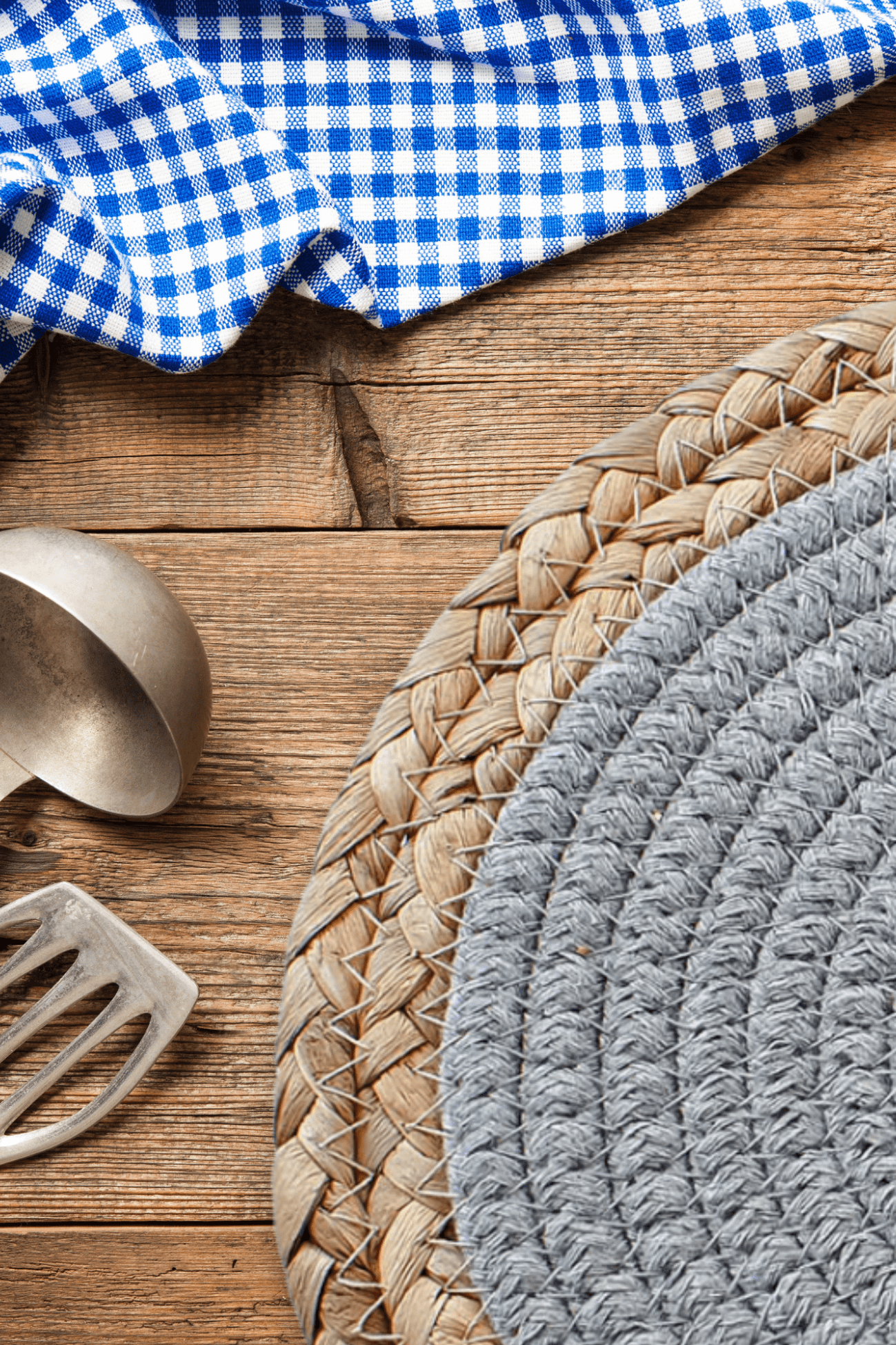 Item International Paha Paha - Sottopentola grigio in fibra di cotone | Item International