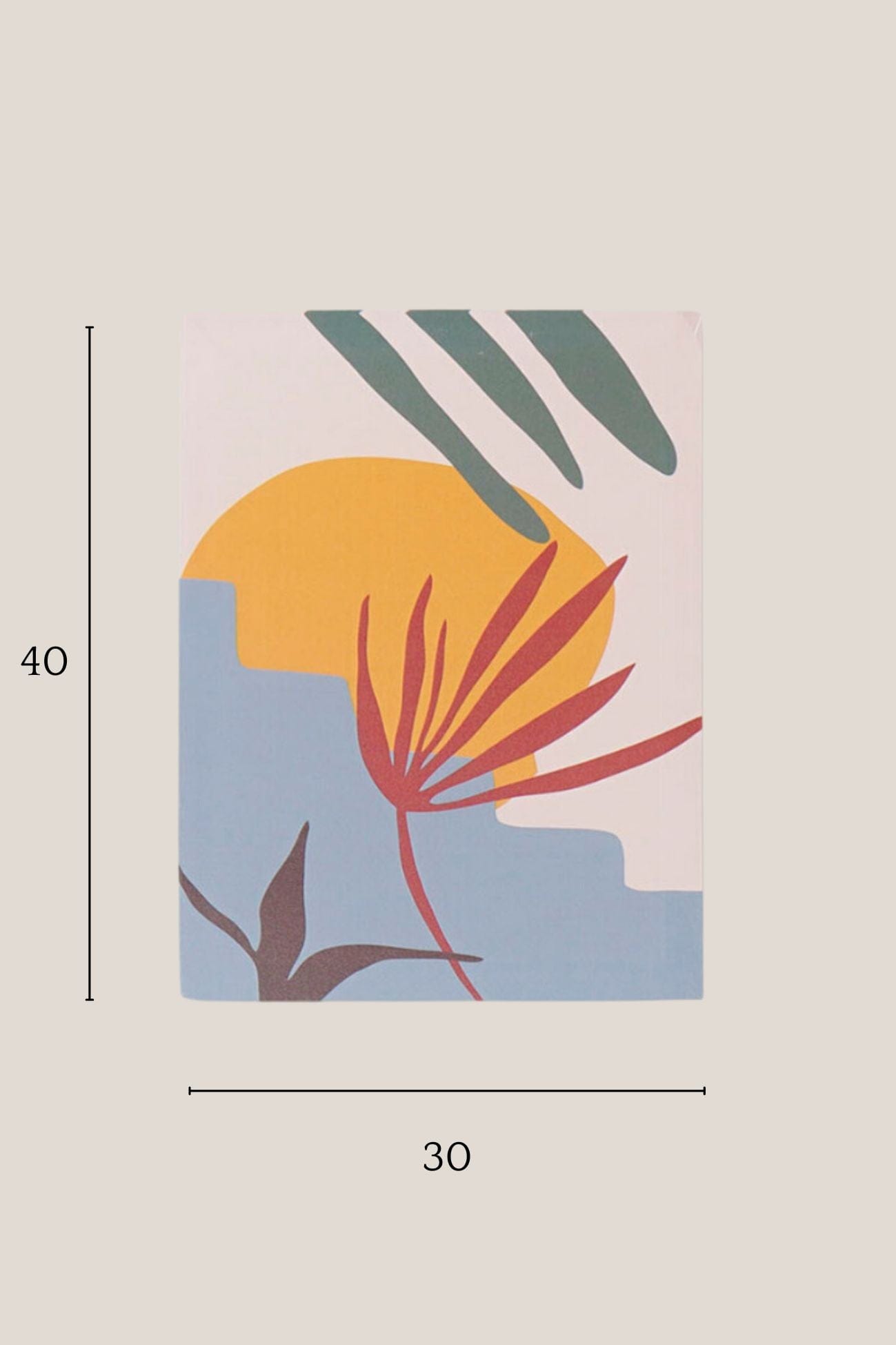 Item International Palawan Palawan - Stampa su tela canvas decorativa tropicale | Item International