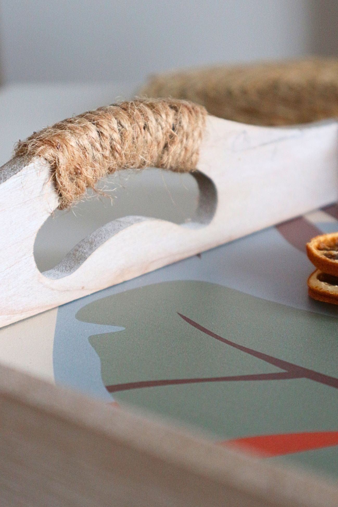 Item International Palawan Palawan - Vassoio tropicale in legno con manici | Item International