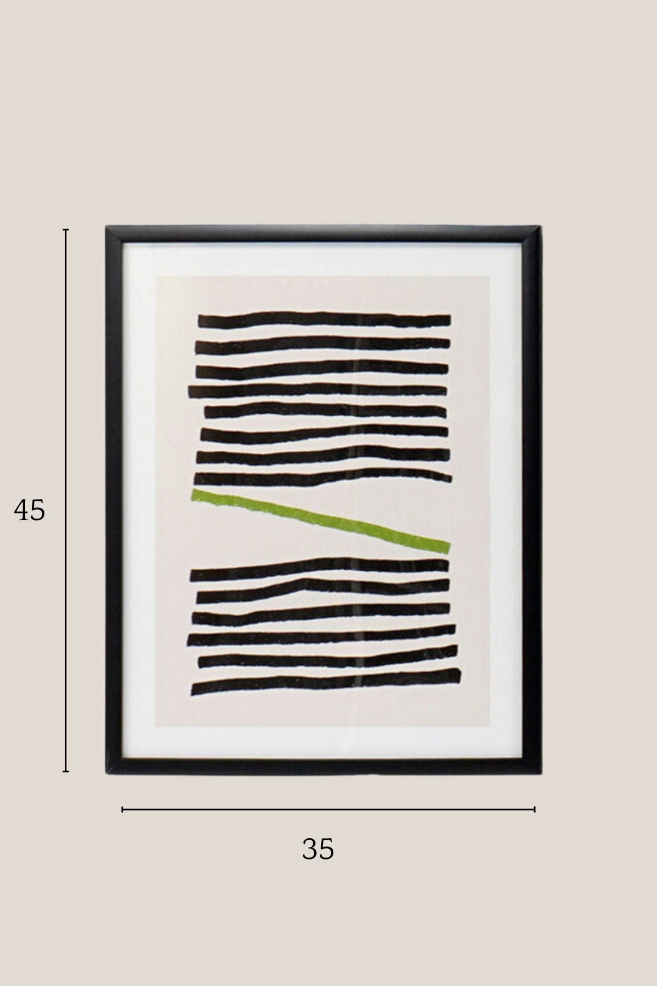 Item International Rivit Rivit - Stampa digitale incorniciata astratta | Item International